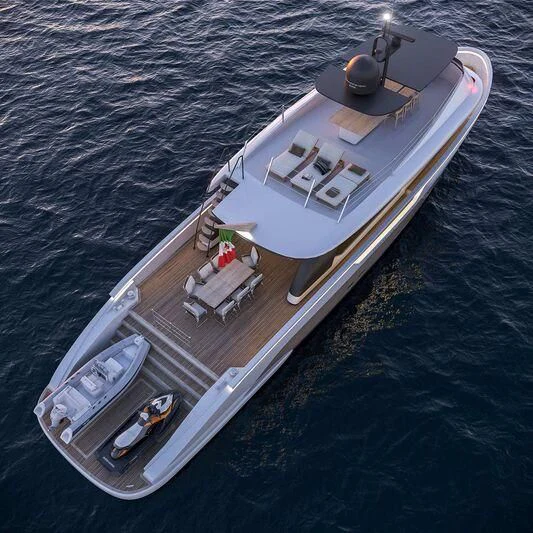 a boat on the water aboard TERRANOVA TM90/01 Yacht for Sale