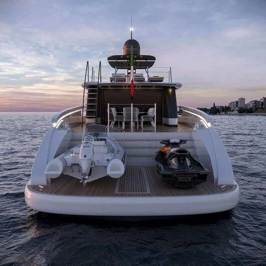 a boat on the water aboard TERRANOVA TM90/01 Yacht for Sale