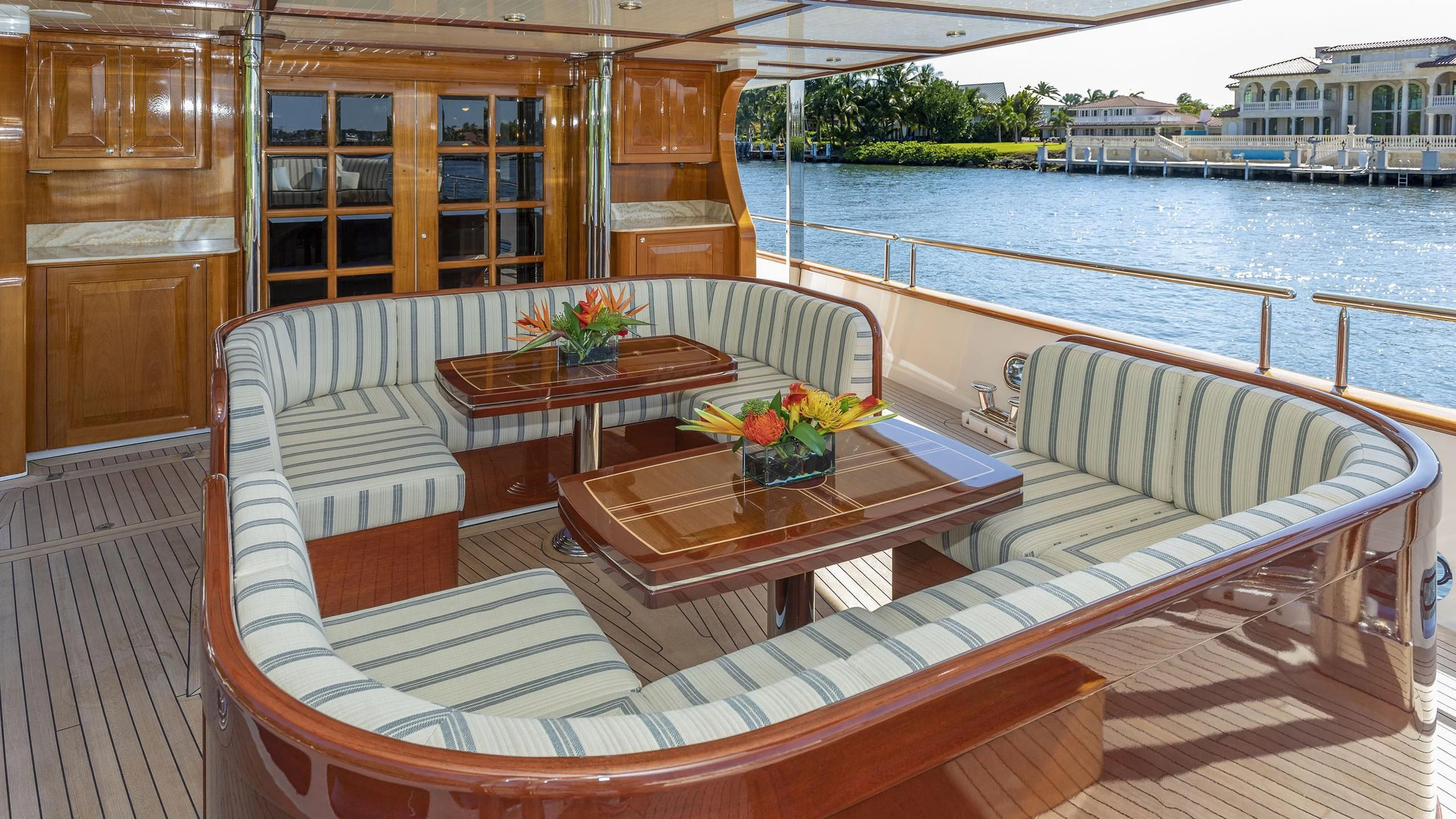 a boat on the water aboard NADAN Yacht for Sale