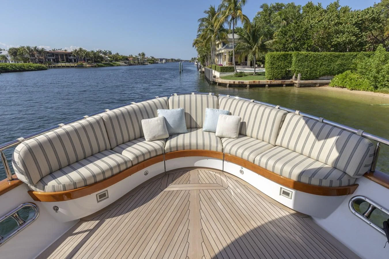 a boat on the water aboard NADAN Yacht for Sale