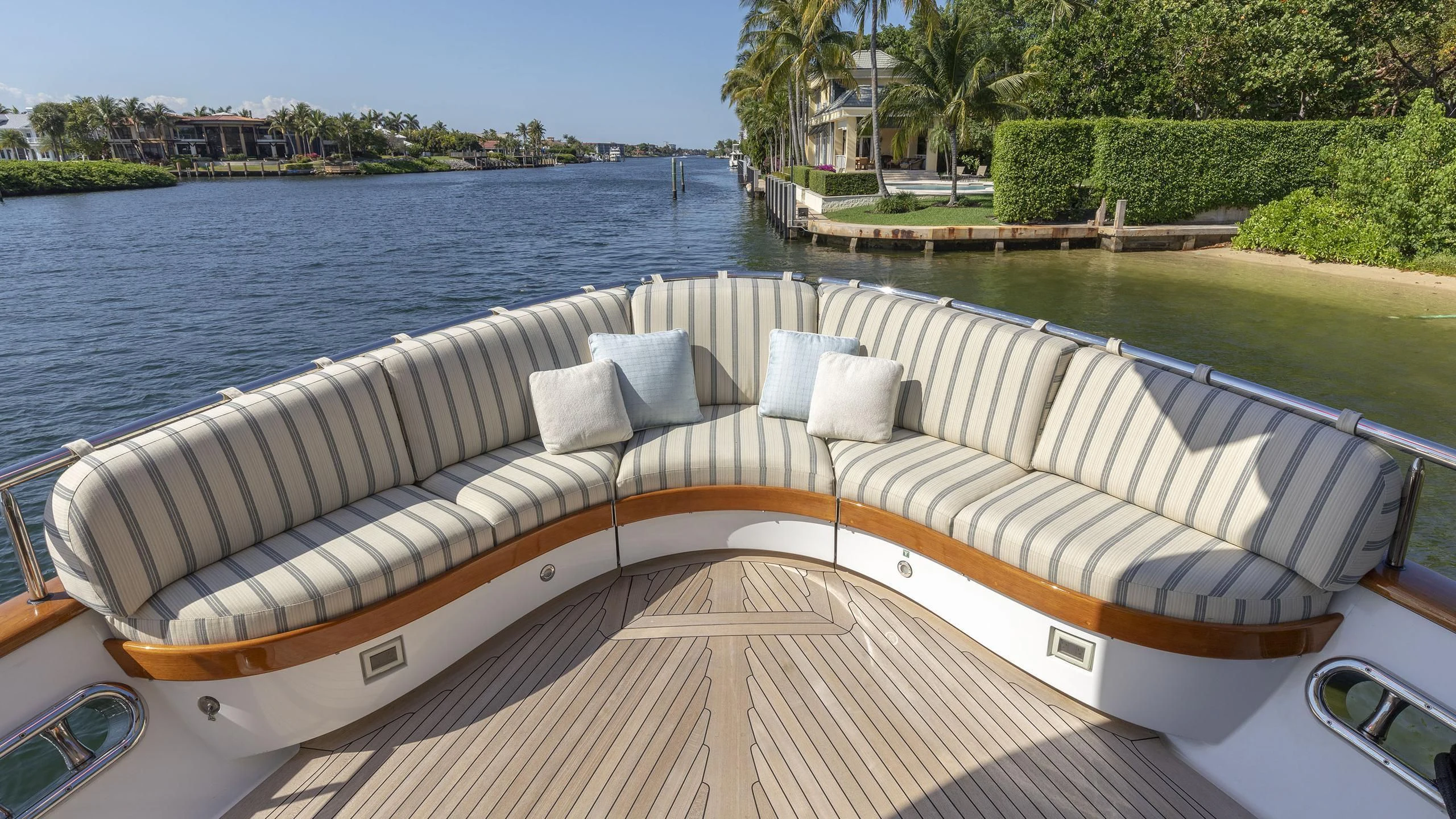 a boat on the water aboard NADAN Yacht for Sale
