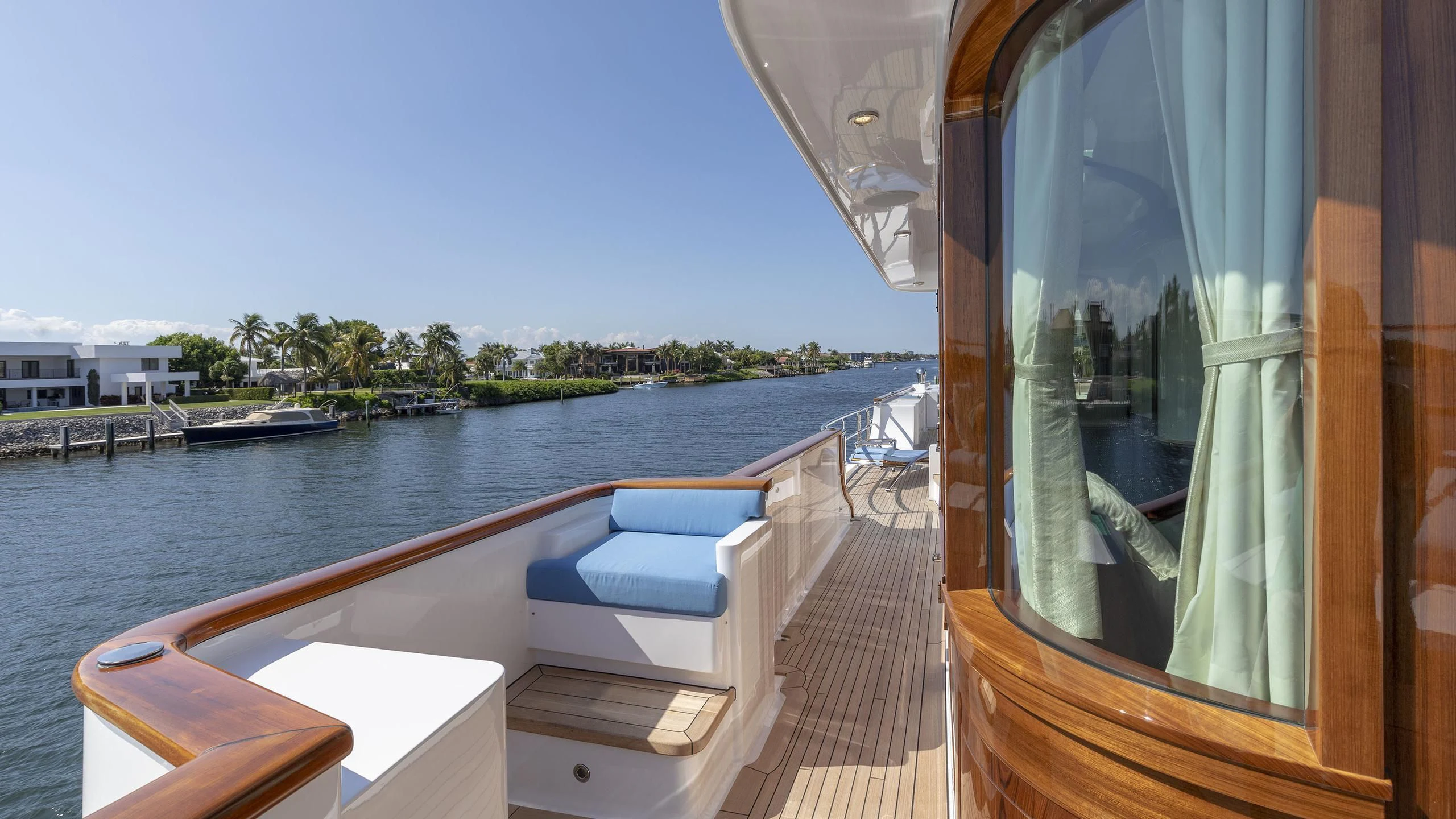 a boat on the water aboard NADAN Yacht for Sale