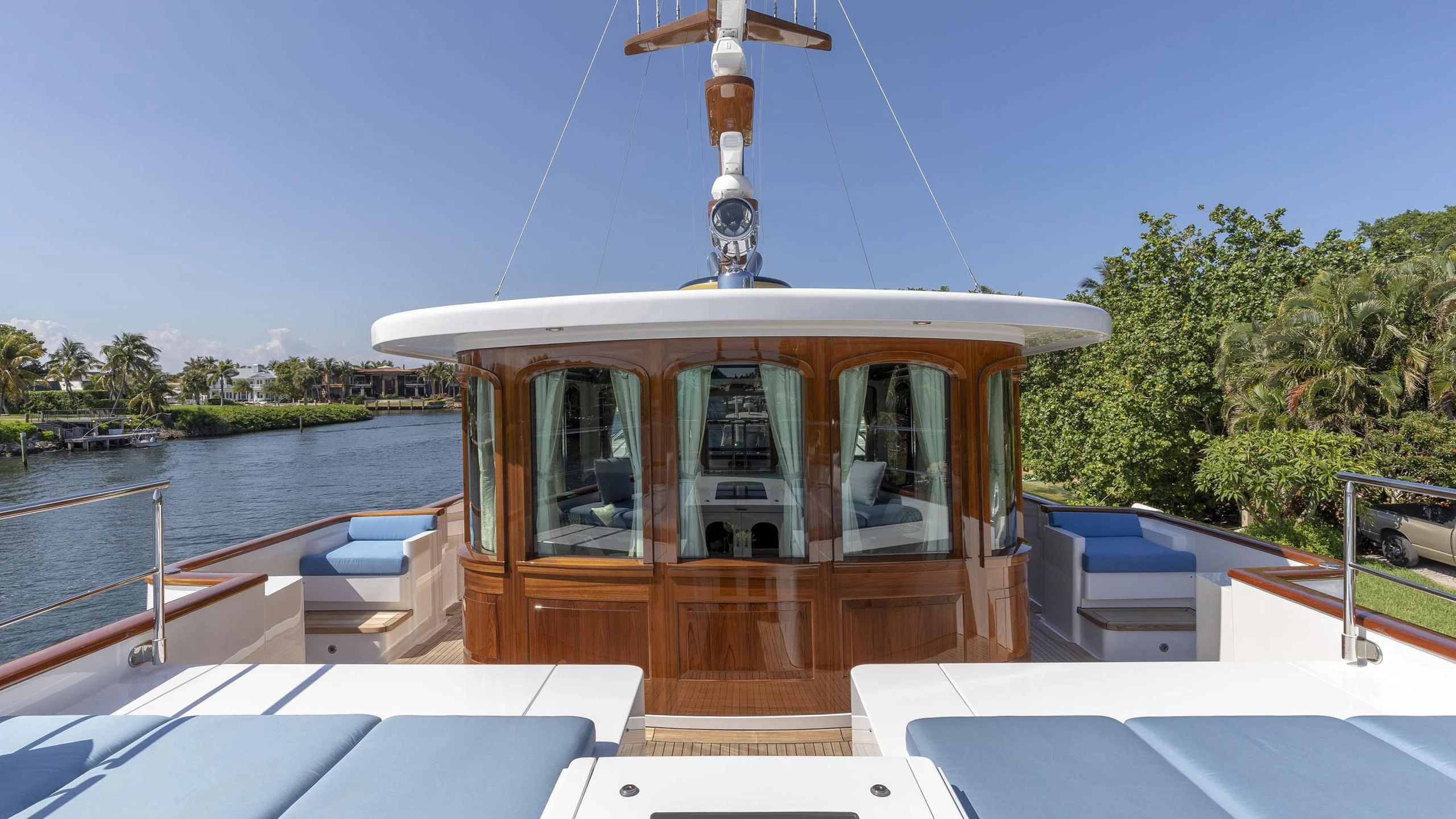 a boat on the water aboard NADAN Yacht for Sale