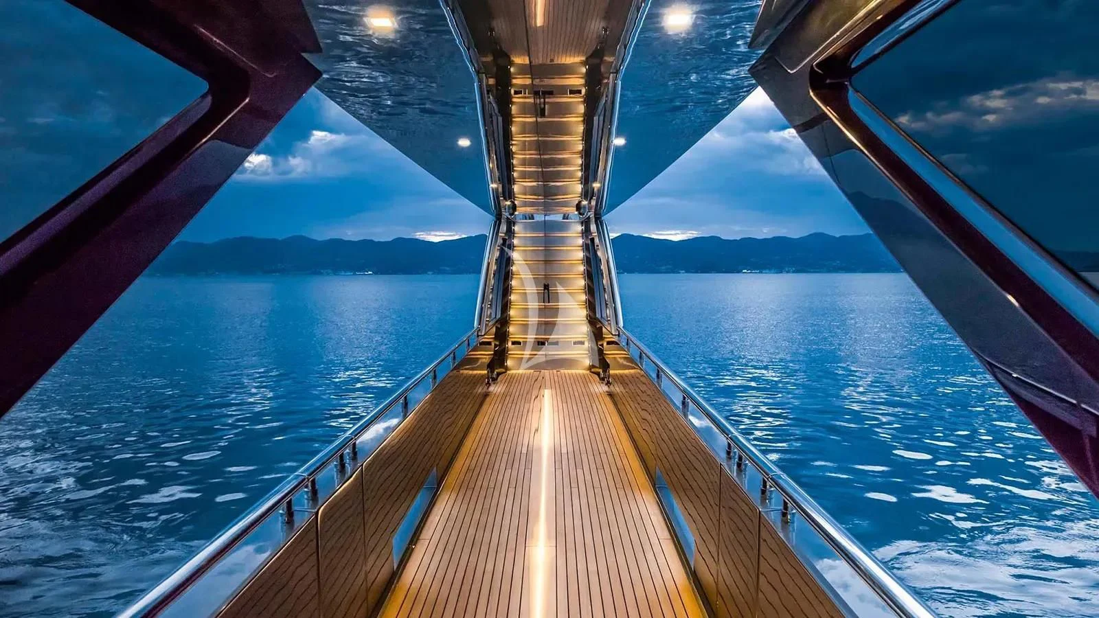 a view of the ocean from a boat aboard DON'T WORRY Yacht for Sale