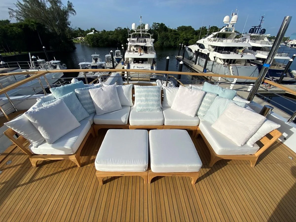 a boat on the water aboard PERSISTENCE Yacht for Sale