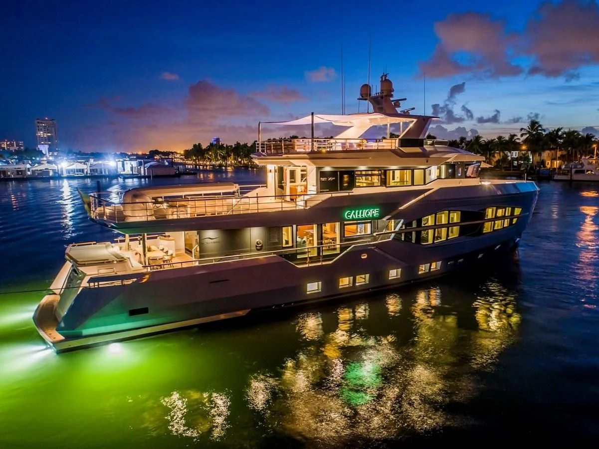 a boat on the water aboard PERSISTENCE Yacht for Sale