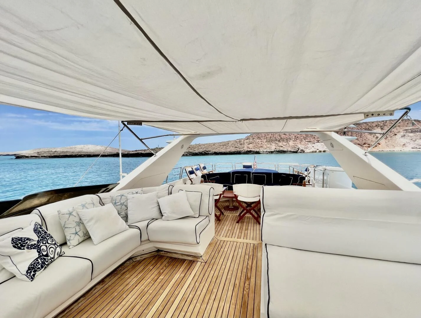 a boat on the water aboard GARI Yacht for Sale