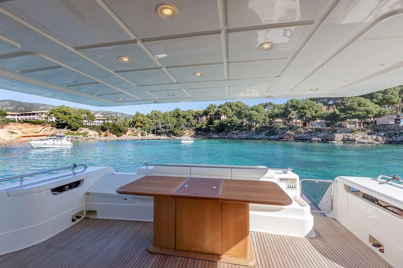 a boat on the water aboard BIJOU Yacht for Sale