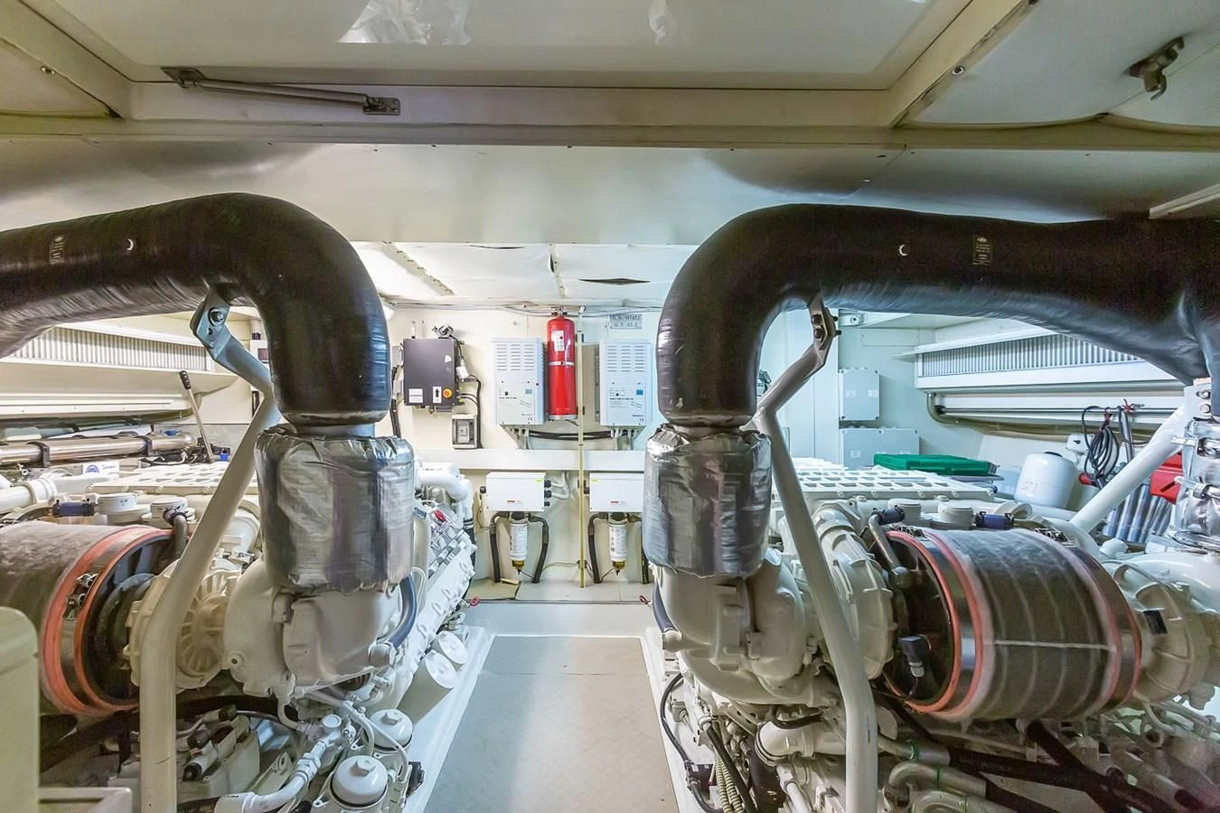 a close-up of a machine aboard BIJOU Yacht for Sale