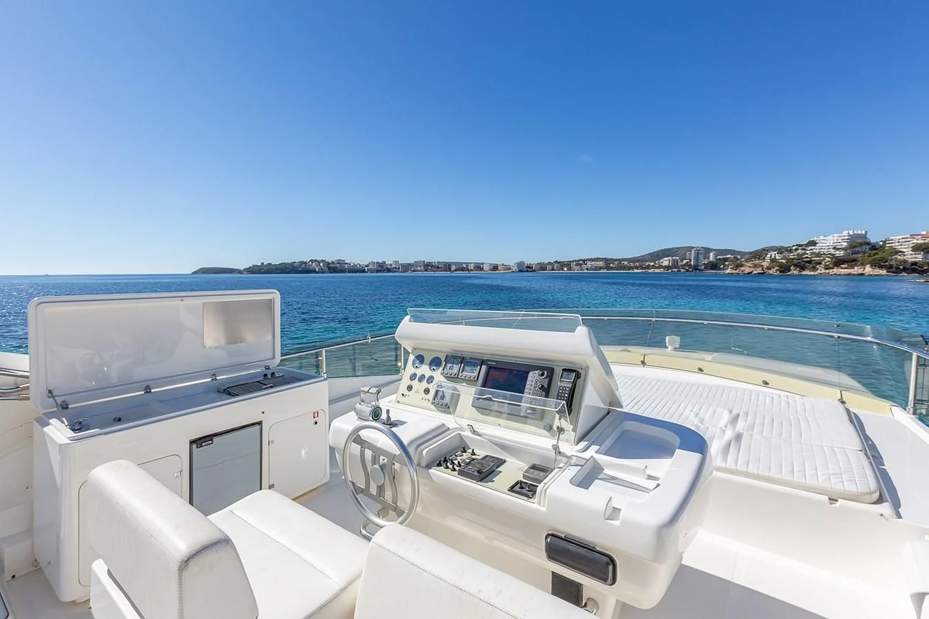 a boat on a boat aboard BIJOU Yacht for Sale