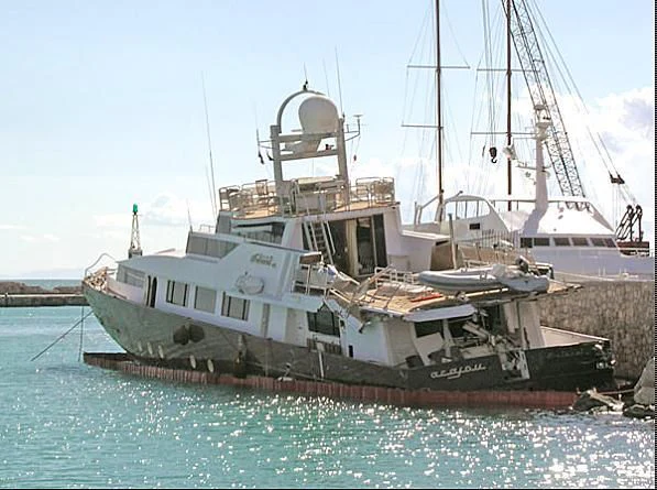 a boat on the water aboard SUREYYA Yacht for Sale