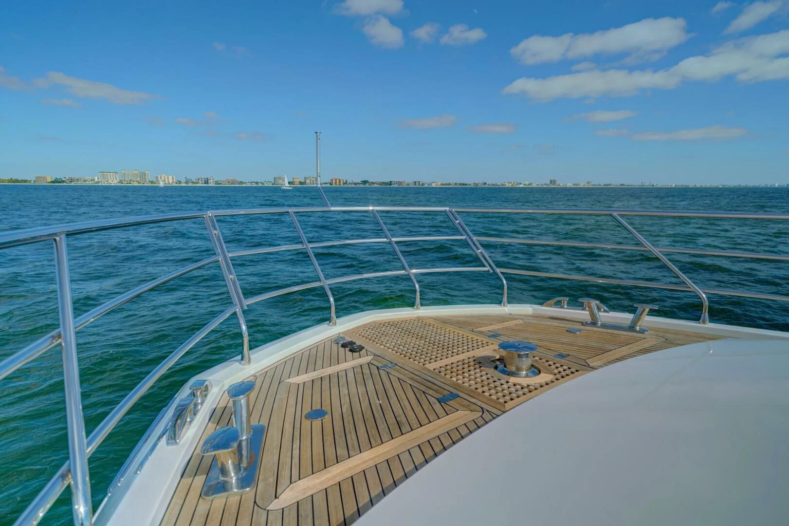 a large ship in the water aboard 80 AZIMUT Yacht for Sale