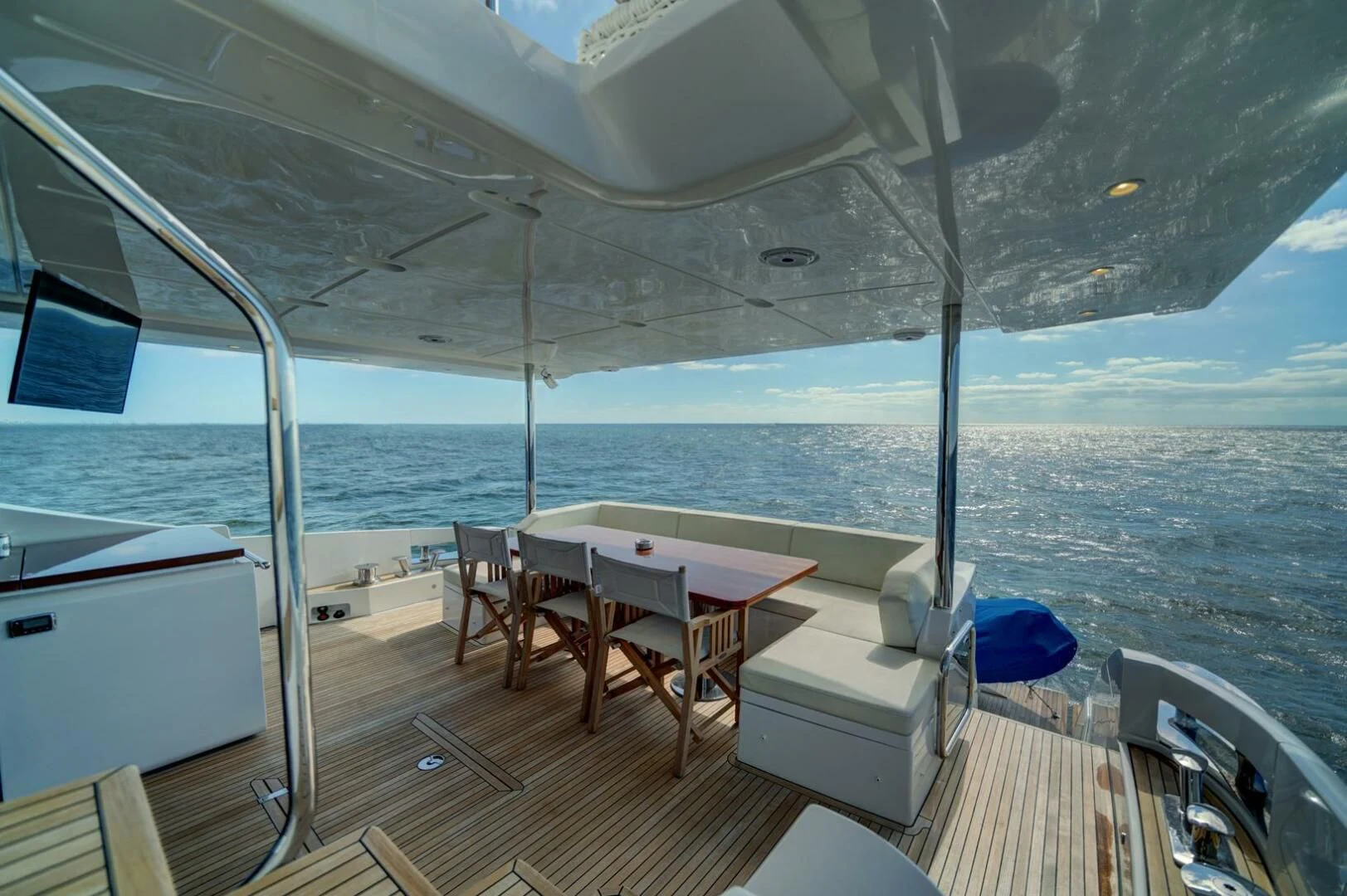a boat on the water aboard 80 AZIMUT Yacht for Sale