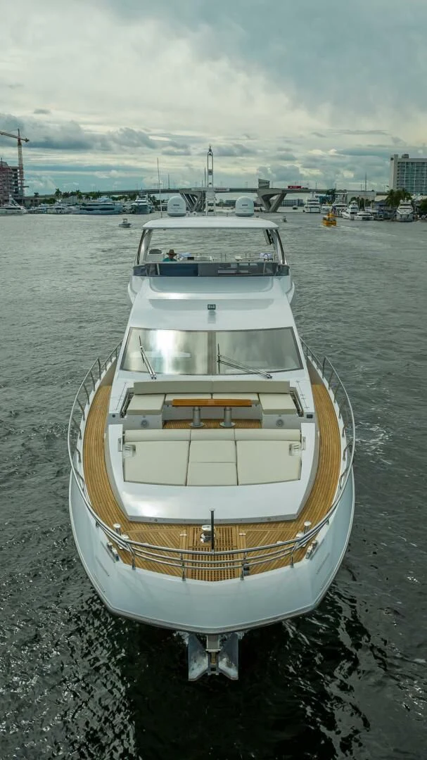 a boat in the water aboard 80 AZIMUT Yacht for Sale