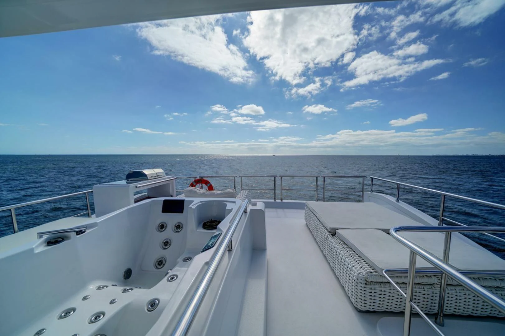 a boat on the water aboard 80 AZIMUT Yacht for Sale