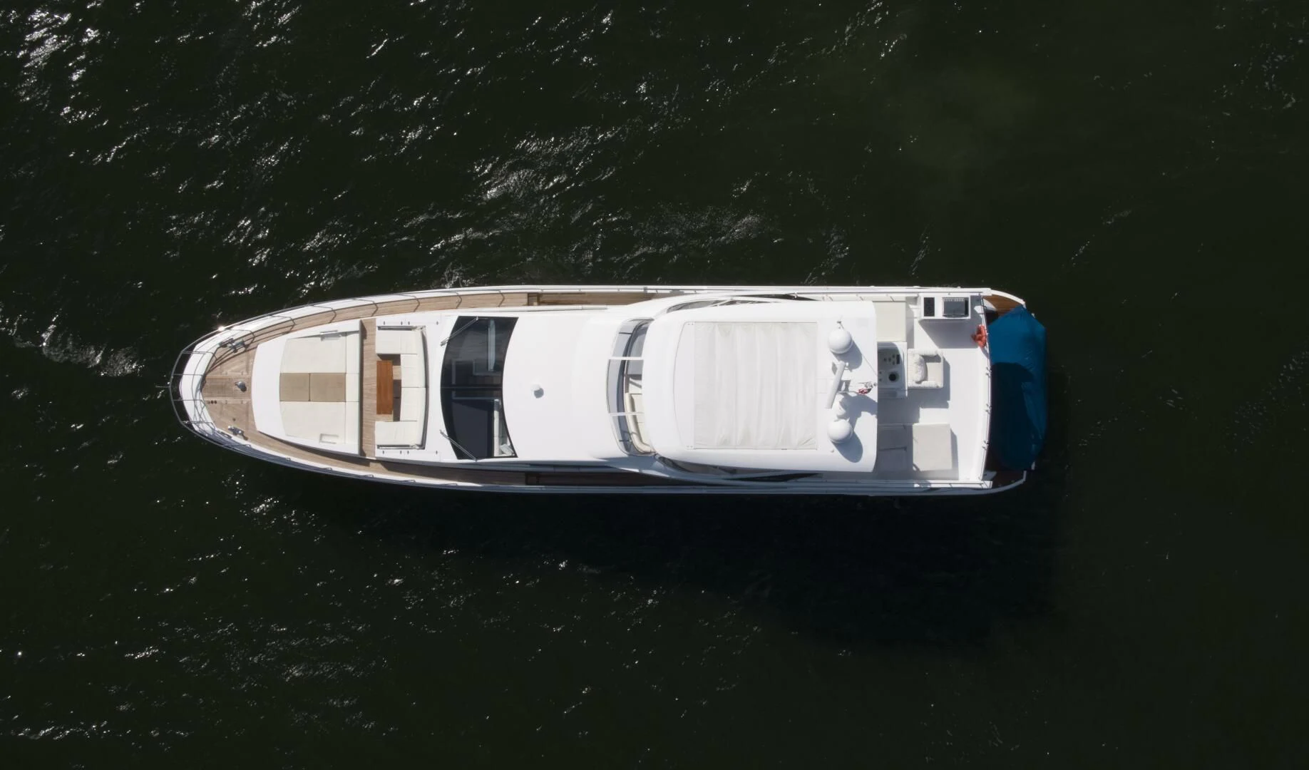 a boat in the water aboard 80 AZIMUT Yacht for Sale