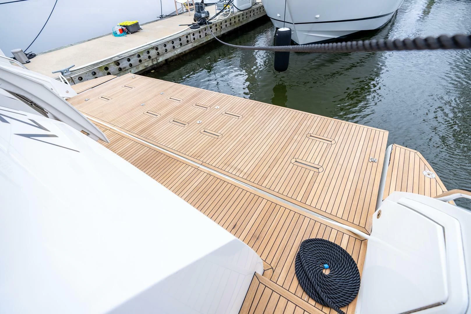 a boat on the water aboard 80 AZIMUT Yacht for Sale