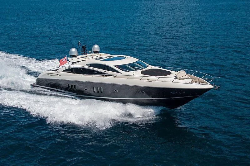 a boat on the water aboard INFINITO Yacht for Sale