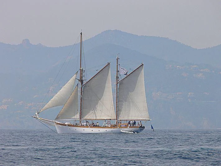 a sailboat on the water aboard LE DON DU VENT Yacht for Sale
