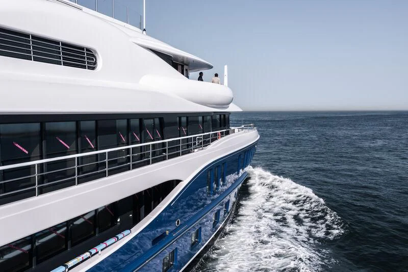 a boat on the water aboard M&EM Yacht for Sale