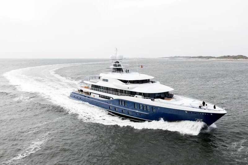 a boat on the water aboard M&EM Yacht for Sale