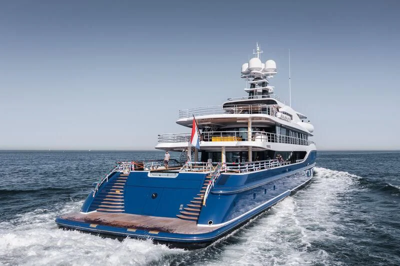 a boat on the water aboard M&EM Yacht for Sale