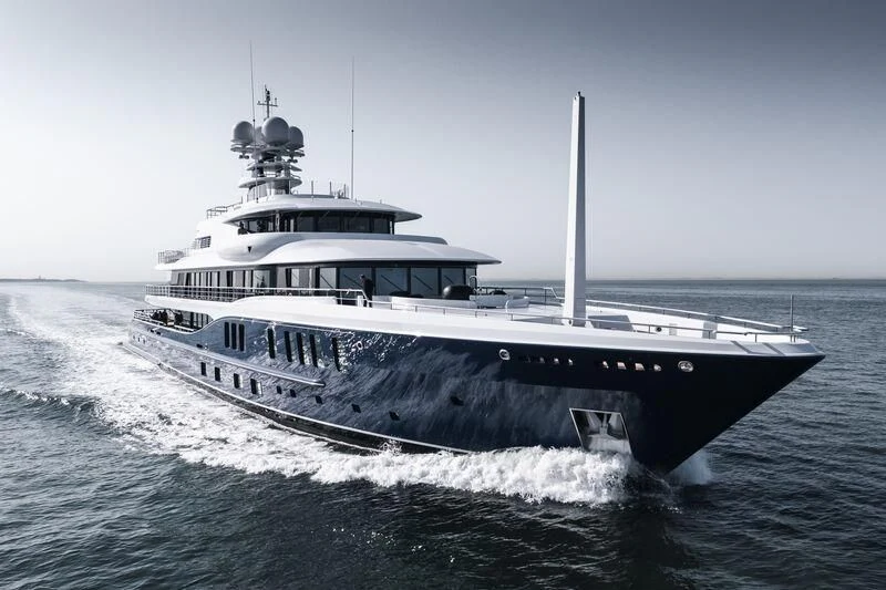 a boat on the water aboard M&EM Yacht for Sale