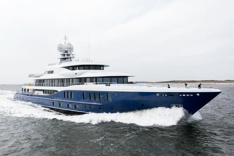 a boat on the water aboard M&EM Yacht for Sale