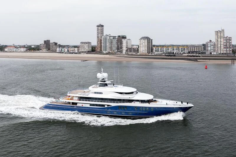 a boat on the water aboard M&EM Yacht for Sale