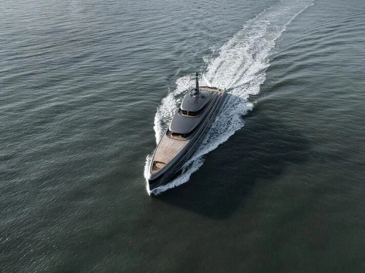 a submarine in the water aboard OBSIDIAN Yacht for Sale