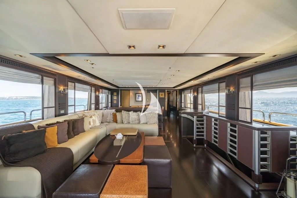 inside of a boat aboard QUID PRO QUO Yacht for Sale