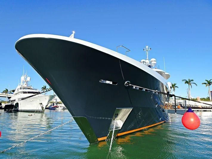 a boat in the water aboard GENE MACHINE Yacht for Sale
