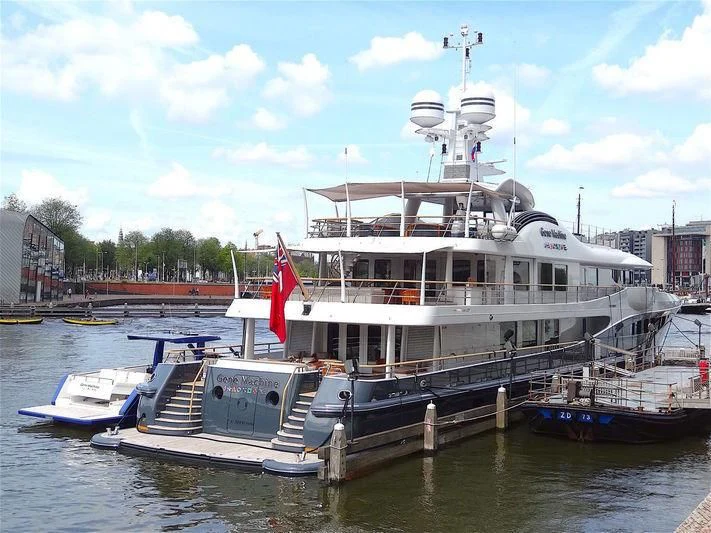 a boat on the water aboard GENE MACHINE Yacht for Sale