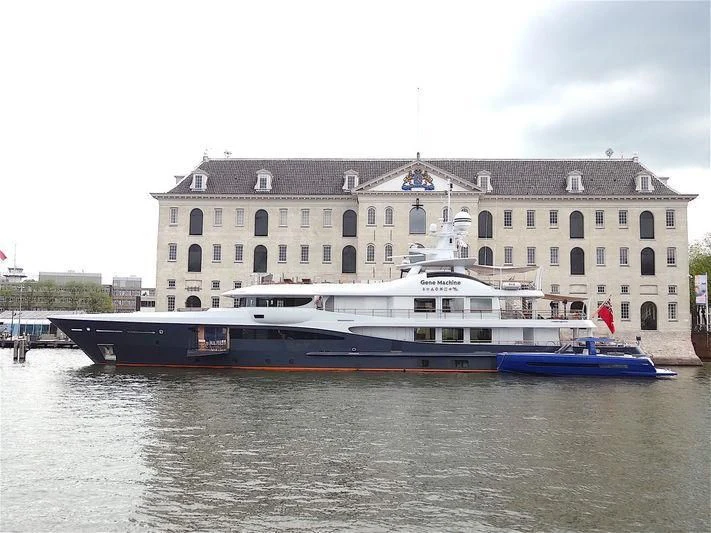 a boat on the water aboard GENE MACHINE Yacht for Sale
