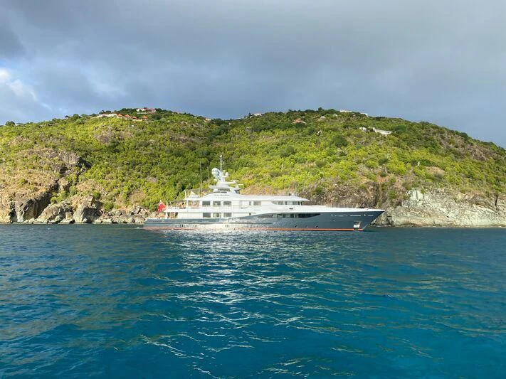 a boat on the water aboard GENE MACHINE Yacht for Sale