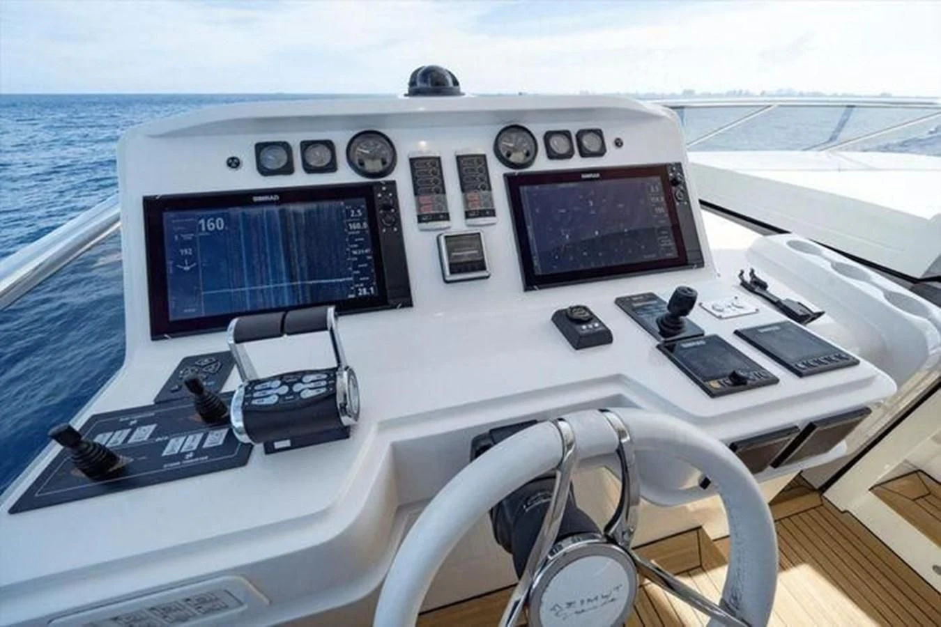 the inside of a boat aboard INFINITE VOYAGE III Yacht for Sale