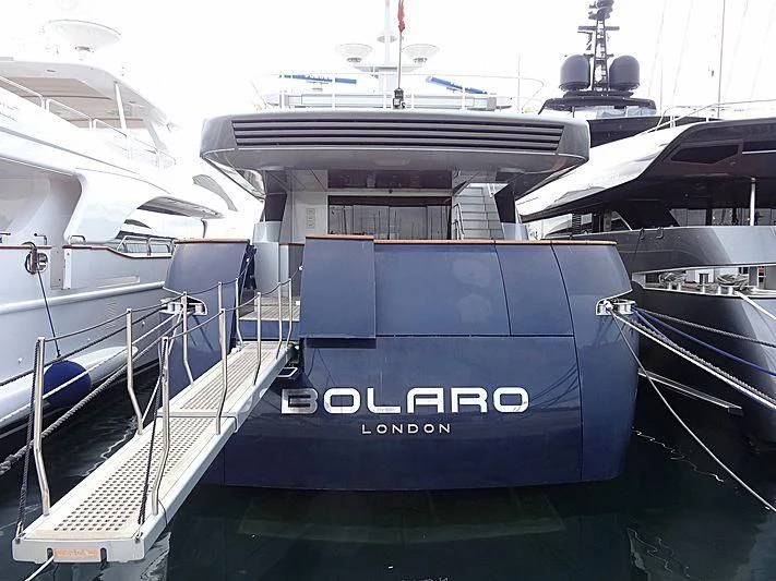 diagram, engineering drawing aboard BOLARO Yacht for Sale