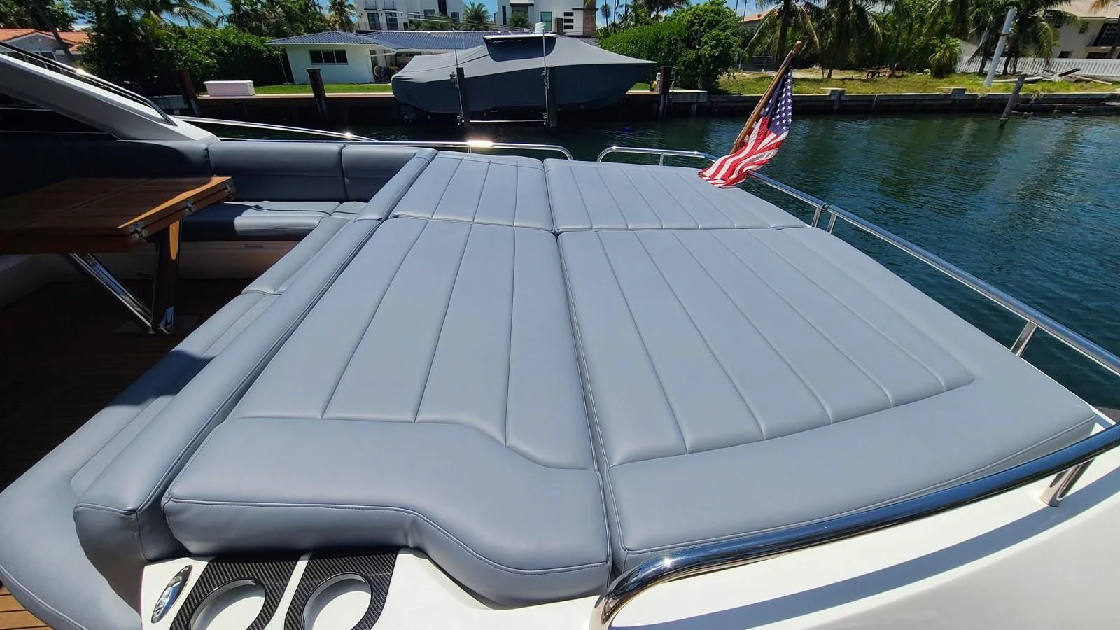 a boat on the water aboard PREDATOR 68 Yacht for Sale
