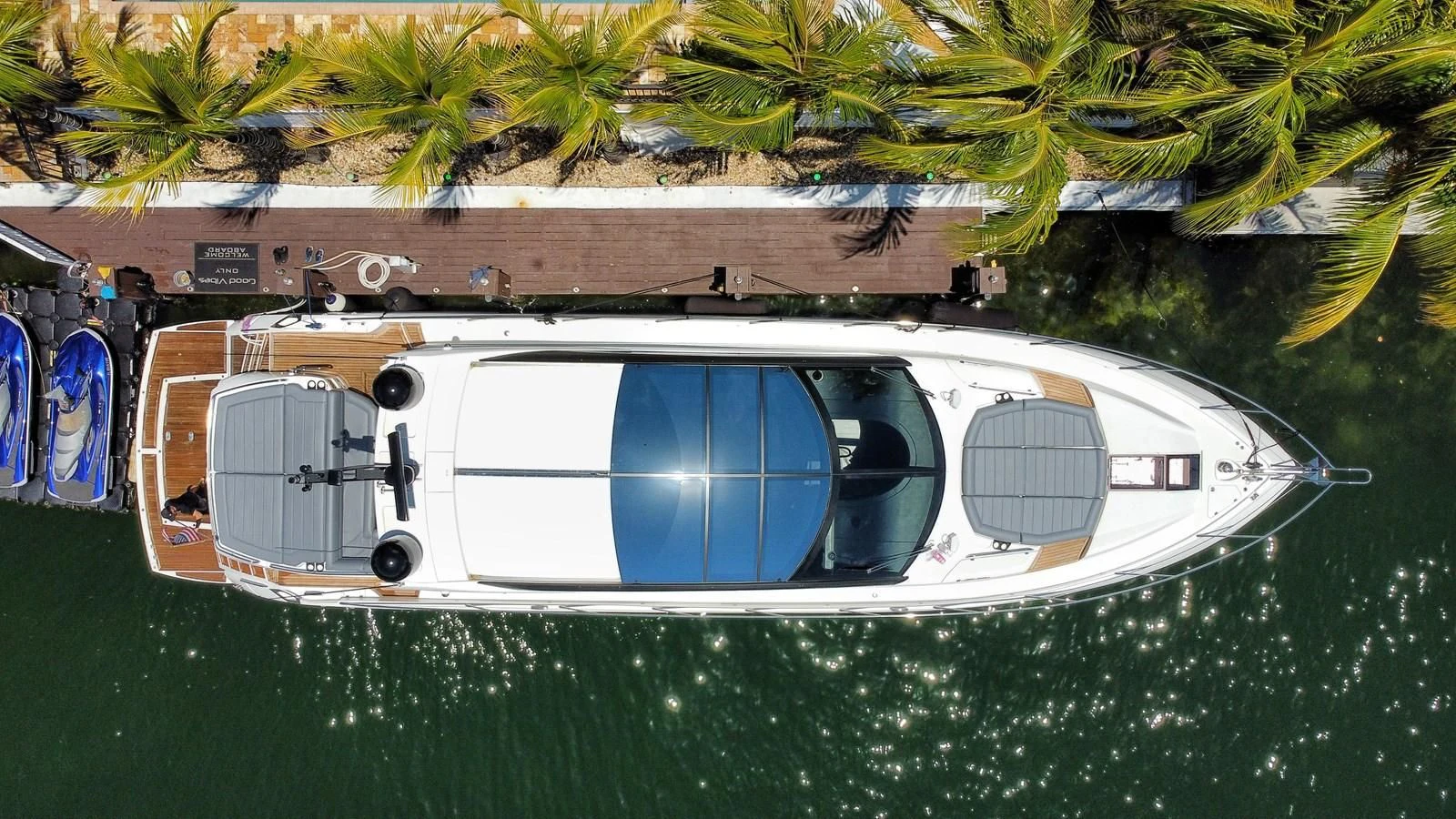 a boat on the water aboard PREDATOR 68 Yacht for Sale