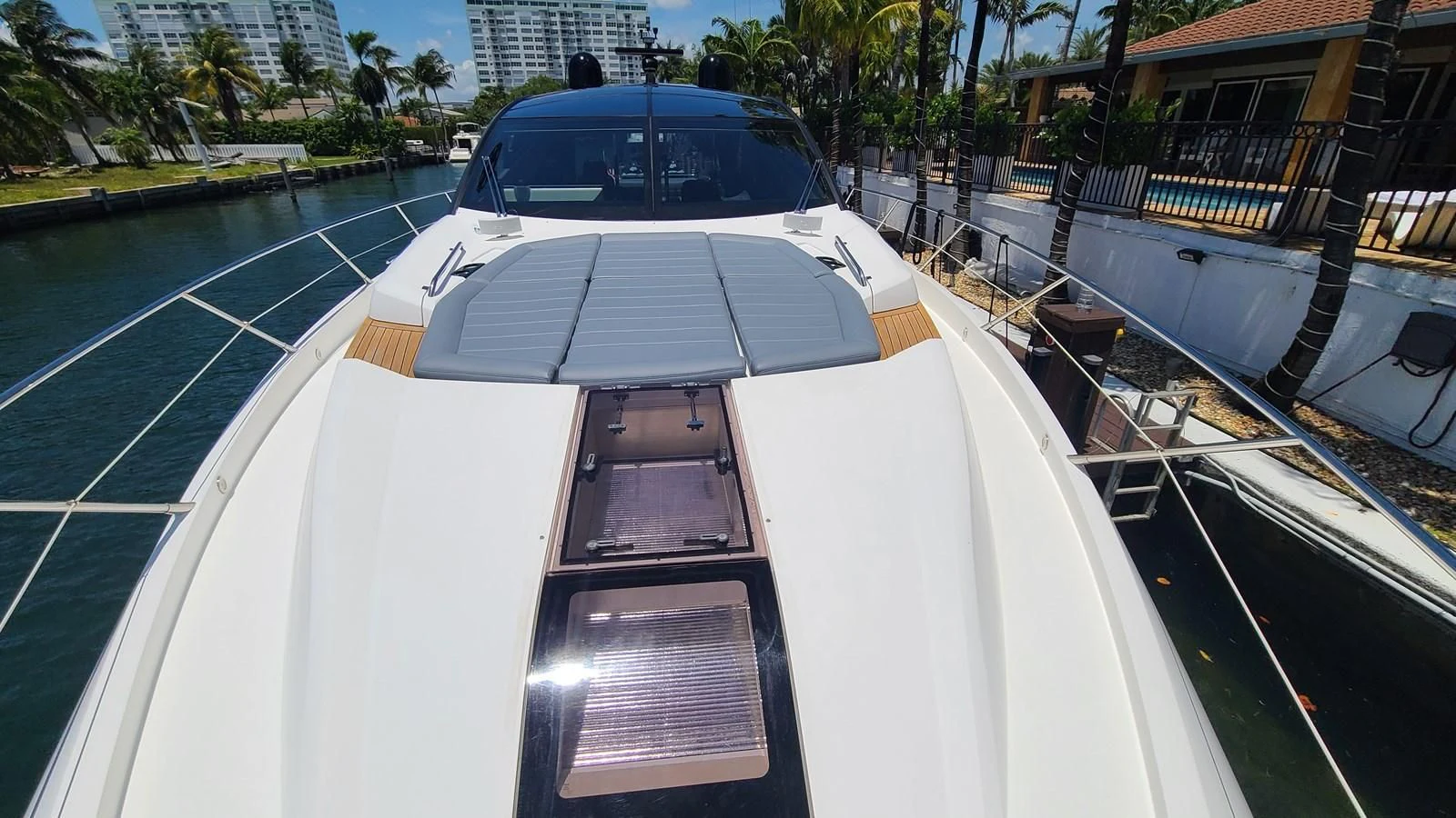 a boat on the water aboard PREDATOR 68 Yacht for Sale