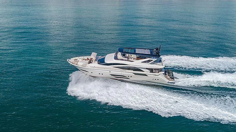 a boat on the water aboard GOLDEN 3 Yacht for Sale