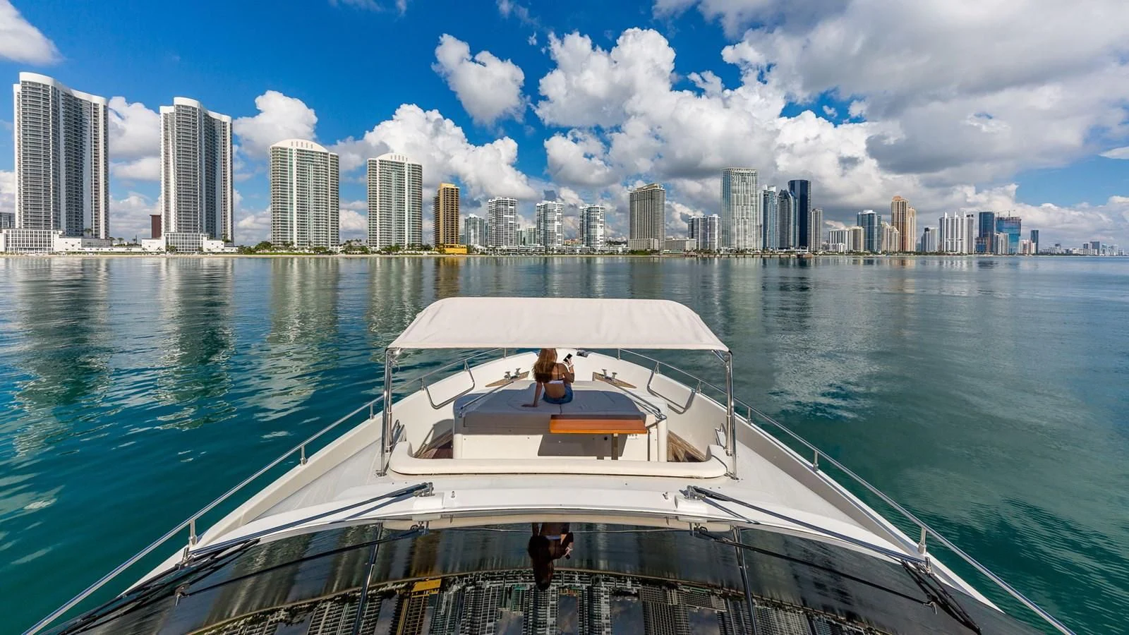 a boat on the water aboard GOLDEN 3 Yacht for Sale
