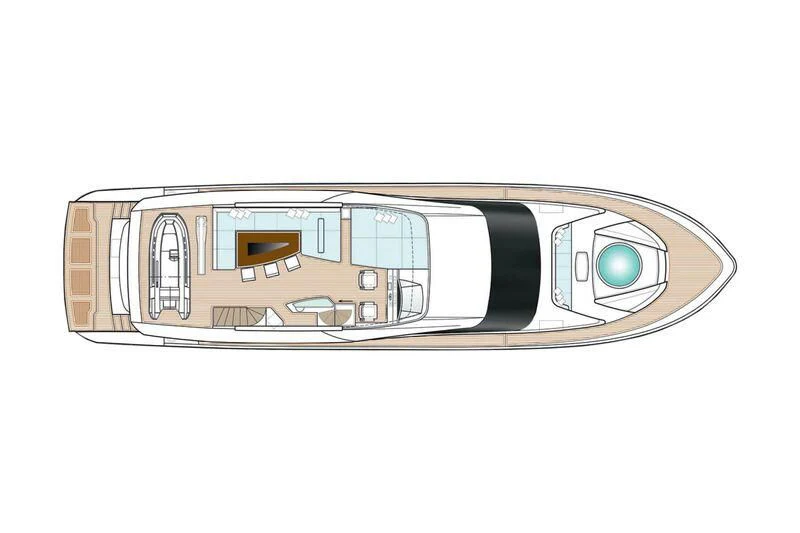 a pair of sunglasses aboard GOLDEN 3 Yacht for Sale