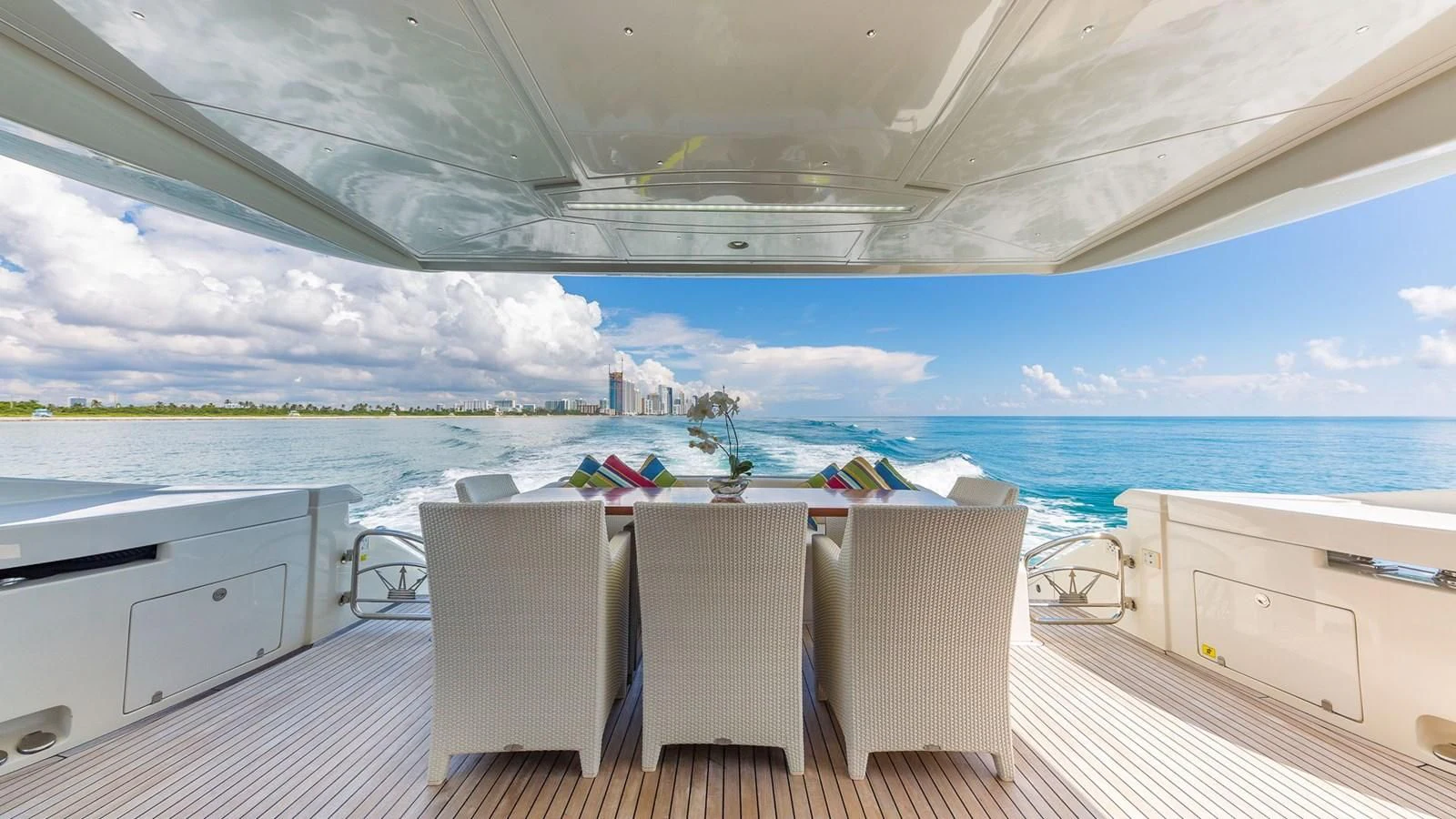 a boat on the water aboard GOLDEN 3 Yacht for Sale