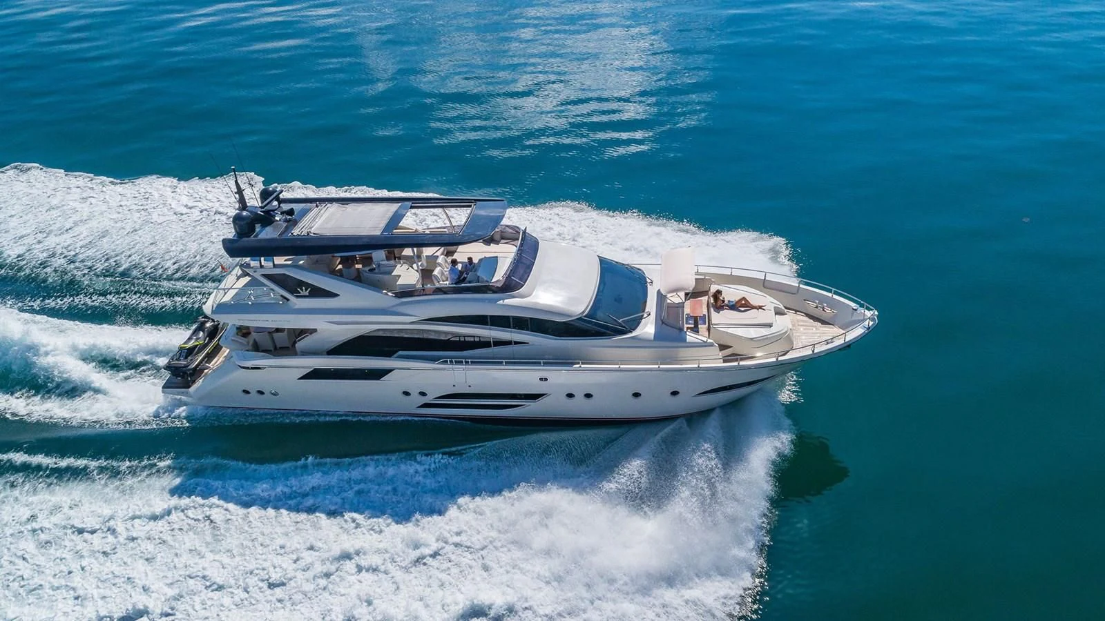 a boat on the water aboard GOLDEN 3 Yacht for Sale