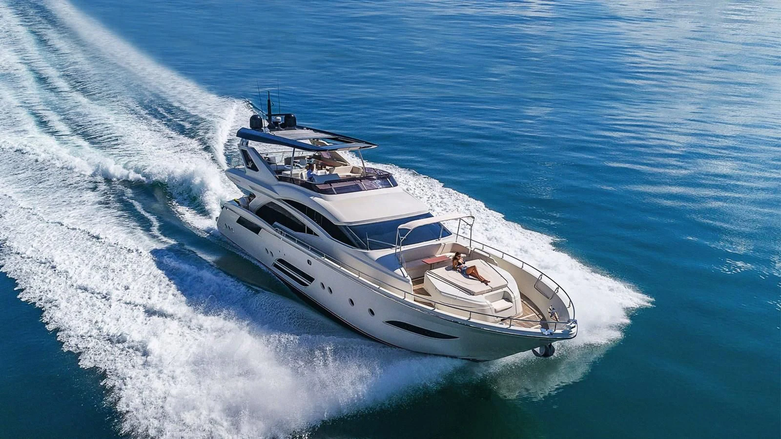 a boat on the water aboard GOLDEN 3 Yacht for Sale
