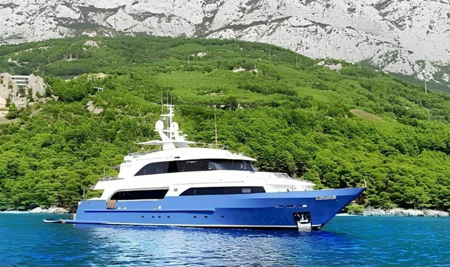 a boat on the water aboard OTTAWA IV Yacht for Sale