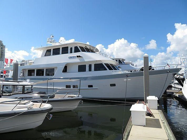 a group of boats docked aboard BLUE CHIP Yacht for Sale