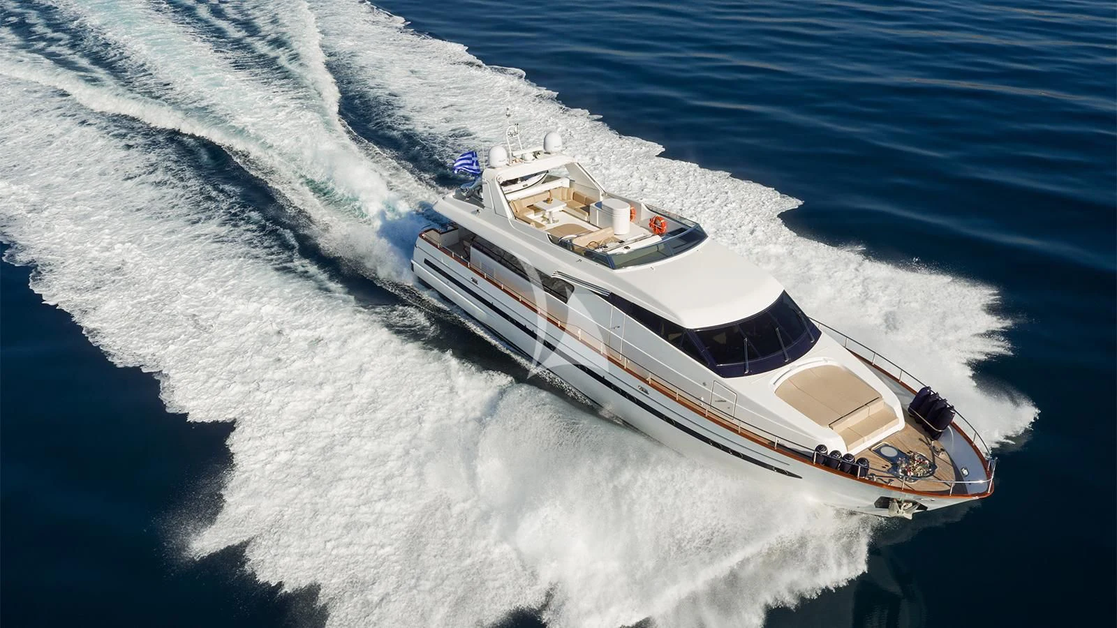 a boat on the water aboard ACIONNA Yacht for Sale