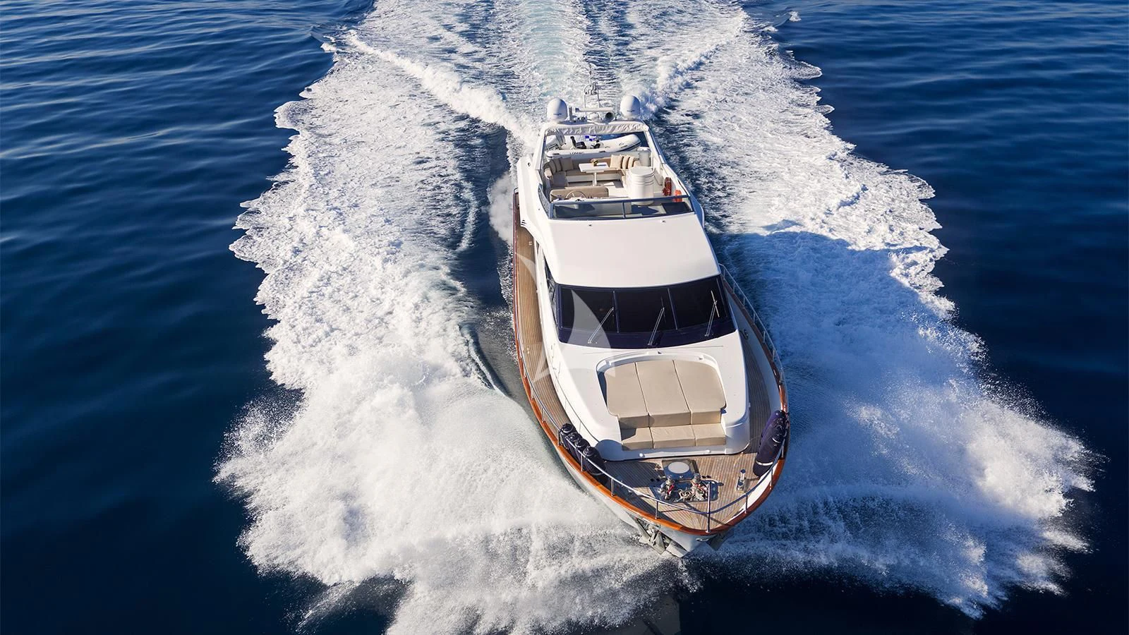 a boat on the water aboard ACIONNA Yacht for Sale